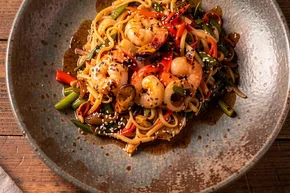 WOK с морепродуктами